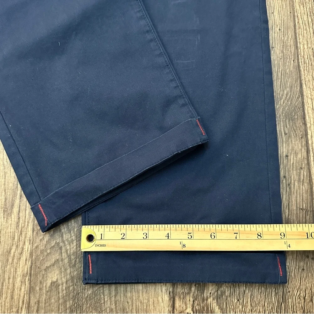 Airwalk Stay Fast Chino Cotton Pants Mens Size 38x32 Blue Marine